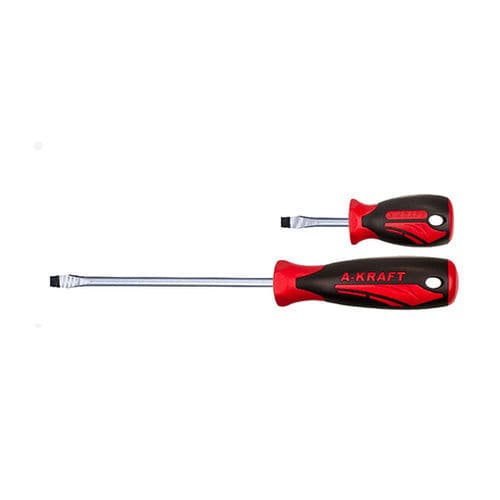 Tournevis Plat Ergokraft 1,2 X 8 Mm - Poignée Ergonomique, Acier S2, 150 Mm