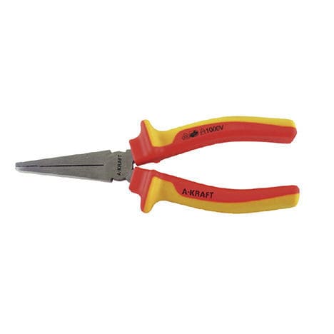 Pince à bec plat - V0409160 - A-Kraft Tools Manufacturing Co., Ltd. - pour fils / isolée