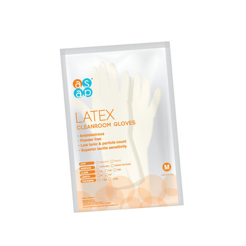 Gants de salle blanche - ASAP INTERNATIONAL SDN BHD - de protection mécanique / en latex