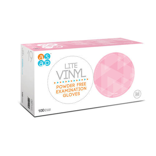 Gants en vinyle - ASAP INTERNATIONAL SDN BHD - de laboratoire / pour l'industrie agroalimentaire / pour l'industrie chimique