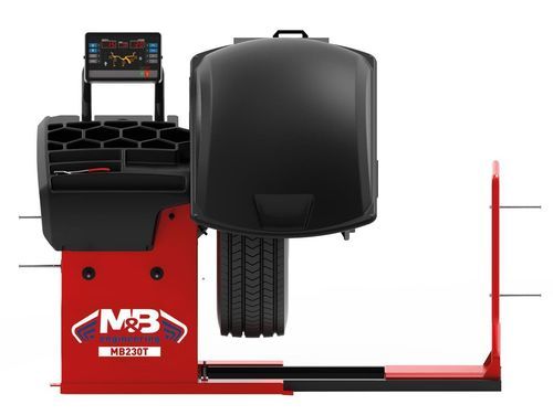 Équilibreuse de roues pour camions - MB230T - M & B Engineering S.r.l. - automatique / assistée par ordinateur