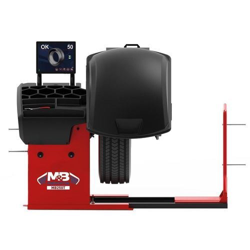 Équilibreuse de roues pour camions - MB250T - M & B Engineering S.r.l. - pour bus / pour voiture / automatique