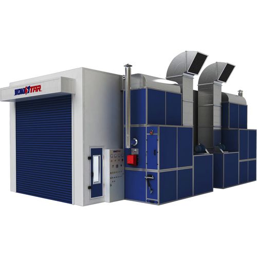 Cabine de peinture à circuit fermé - YS-TB15 - Guangzhou YOKISTAR Co., Ltd. - pour poids lourds / à filtre / sur mesure