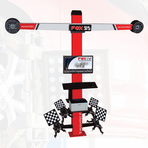 Banc de géométrie 3D - FOX VHX - Manatec Electronics Pvt. Ltd. - pour voiture / avec caméra manuelle