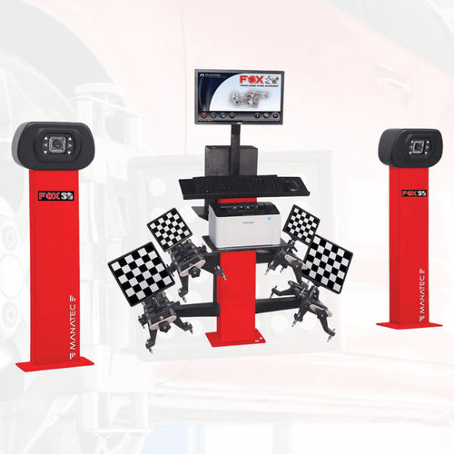 Banc de géométrie 3D - FOX DTX - Manatec Electronics Pvt. Ltd. - pour voiture