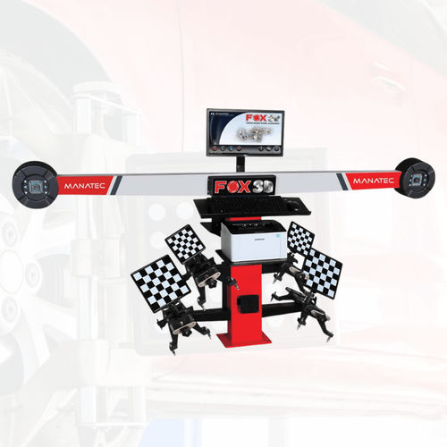 Banc de géométrie 3D - FOX PTX - Manatec Electronics Pvt. Ltd. - pour voiture