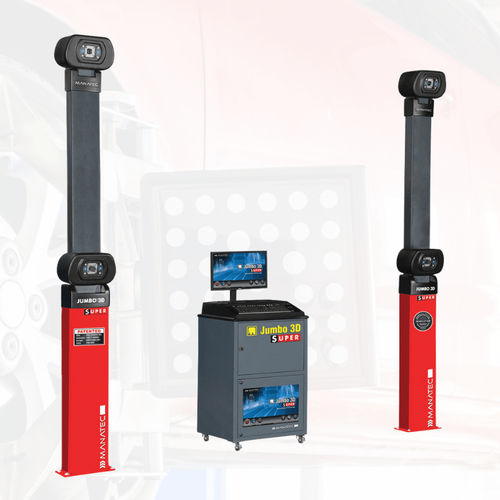 Banc de géométrie 3D - Jumbo Super - Manatec Electronics Pvt. Ltd. - pour camions / pour voiture / pour bus