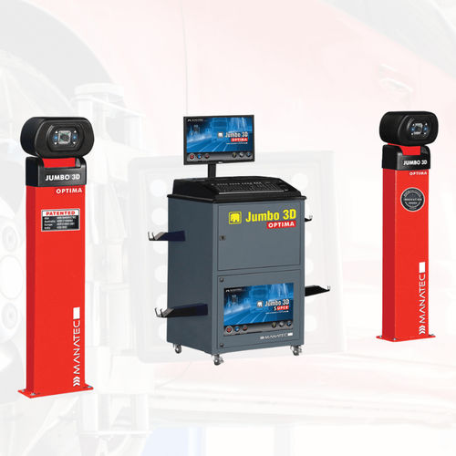 Banc de géométrie 3D - Jumbo Optima - Manatec Electronics Pvt. Ltd. - pour camions / pour voiture / pour bus