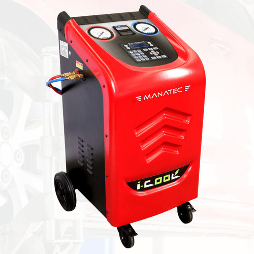 Station de climatisation R1234yf - I Cool 100 - Manatec Electronics Pvt. Ltd. - R134a / pour voiture / automatique