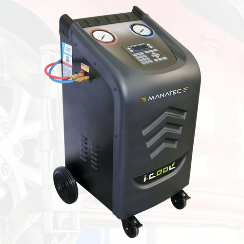 Station de climatisation R1234yf - I Cool 100 T  - Manatec Electronics Pvt. Ltd. - R134a / pour voiture / automatique