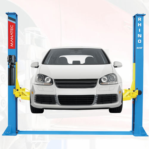 Pont élévateur 2 colonnes - RHINO 4 HF - Manatec Electronics Pvt. Ltd. - 4 tonnes / électrohydraulique / pour voiture