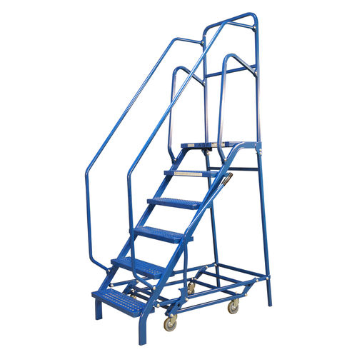 Échelle en acier - MML-6 - Martins Industries - à plate-forme / mobile / pour entrepôt