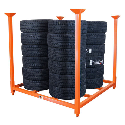Rayonnage pour pneus - MSR-6060-HD - Martins Industries - pour entrepôt de stockage / superposable / en acier