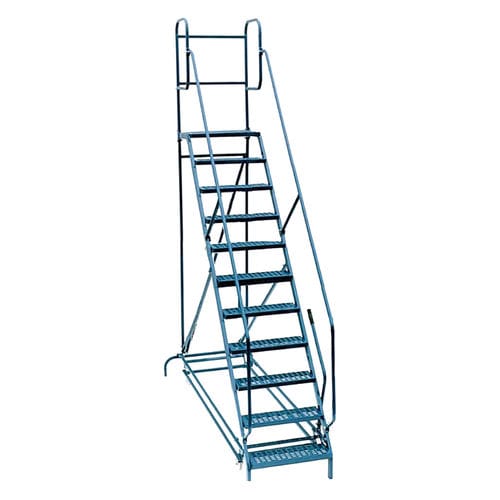 Échelle en acier - MML-10 - Martins Industries - à plate-forme / mobile / pour entrepôt