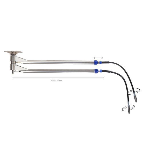 Bras articulé pour montage au plafond - ZX.2672-D175 - Idrobase Group Srl - industriel