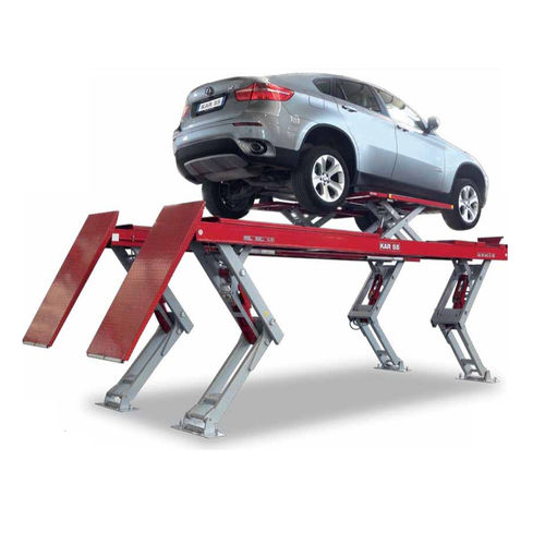 Pont élévateur à ciseaux - Kar 55 - O.ME.R. SpA - électrohydraulique / pour voiture / à plateforme