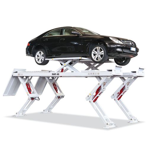 Pont élévateur à ciseaux - Kar 45 - O.ME.R. SpA - 4 tonnes / électrohydraulique / pour voiture