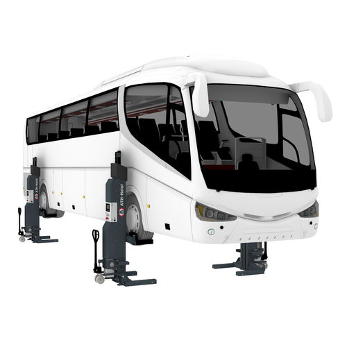 Colonne mobile électrohydraulique - ATH RG8.5-4 WB - ATH-Heinl GmbH & Co. KG - pour camions / pour bus / pour voiture