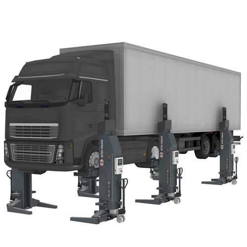 Colonne mobile électrohydraulique - ATH RG8.5-6 WB - ATH-Heinl GmbH & Co. KG - pour camions / pour bus / pour voiture