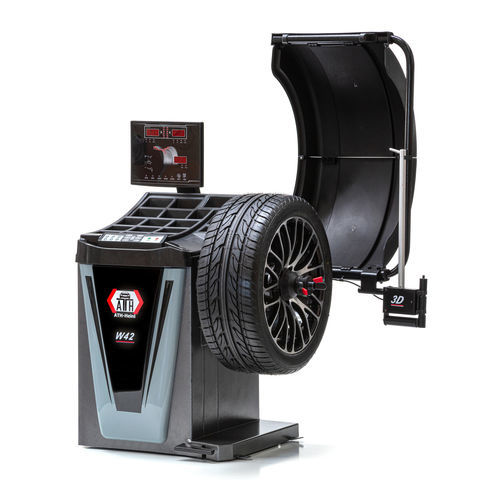 Équilibreuse de roues pour voiture - ATH W42 LED 3D - ATH-Heinl GmbH & Co. KG - pour camions / pour moto / automatique