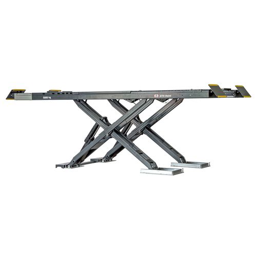 Pont élévateur à ciseaux - ATH-Cross Lift 50 Plus UGA - ATH-Heinl GmbH & Co. KG - 5 tonnes / électrohydraulique / pour voiture