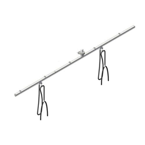 Extracteur de gaz d'échappement pour atelier - READY-KIT2Y - RO & Co S.p.A. WORKY - sur rail coullissant