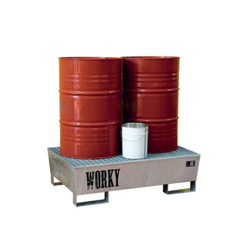 Palette de rétention pour conteneur IBC - FCT - RO & Co S.p.A. WORKY