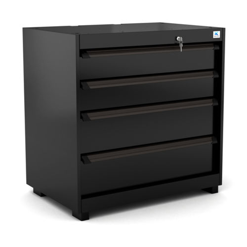 Armoire de stockage - WB-DC94.1 - RO & Co. S.p.A. Keen Space - au sol / à 4 tiroirs / en aluminium