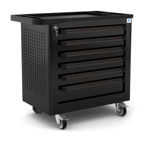 Armoire de stockage - WB-TR6.4 - RO & Co. S.p.A. Keen Space - au sol / à 6 tiroirs / en aluminium