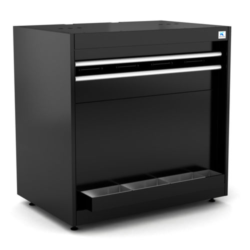 Armoire de stockage - WB-FD9 - RO & Co. S.p.A. Keen Space - au sol / à tiroir / en acier inoxydable