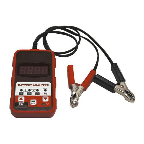 Testeur de tension - BC BT-01 - BC Battery Controller - Forelettronica Srl - pour batterie au plom-acide / portable / benchtop