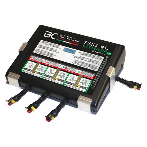 Chargeur de batterie de bureau - BC PRO 4L  - BC Battery Controller - Forelettronica Srl - lithium fer phosphate / automatique / numérique