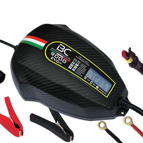 Chargeur de batterie pour voiture - BC 9000 EVO + - BC Battery Controller - Forelettronica Srl - pour moto / portable / AGM