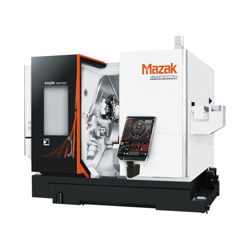 Centre de tournage CNC - HQR-150MSY - Mazak - 2 axes / à deux broches / 12 outils