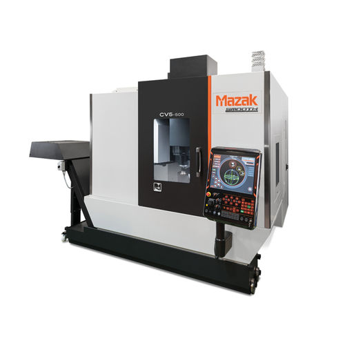 Centre d'usinage CNC 5 axes - CV5-500 - Mazak - vertical / à pont / avec table rotative