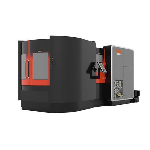 Centre d'usinage CNC à 3 axes - µ - Mazak - horizontal / avec table rotative / BT 50