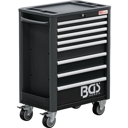 Chariot de stockage - 4111 - BGS technic KG - d'atelier / en plastique / à tiroir