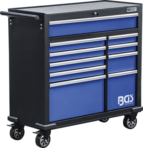 Chariot de stockage - 4206 - BGS technic KG - d'atelier / en acier / à tiroir