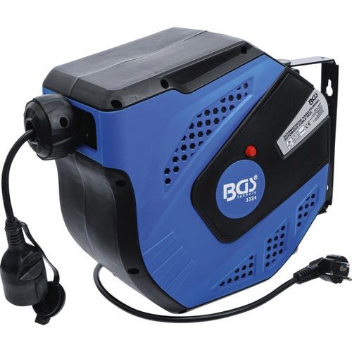Enrouleur de câbles - 3324 - BGS technic KG - à rappel automatique / motorisé / sur étrier