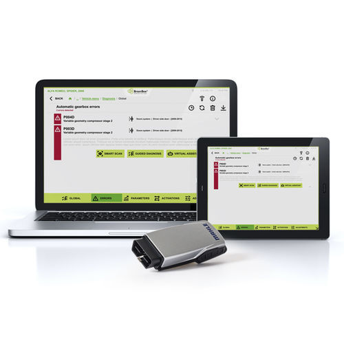 Valise de diagnostic WiFi - CONNEX 2 Smart - Brain Bee S.p.A. - Bluetooth / lecture N° VIN / transmission