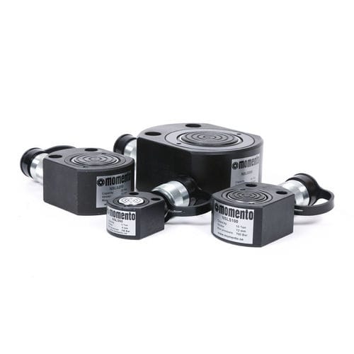 Vérin plat - NSLS series - Momento AB - hydraulique / à ressort de rappel