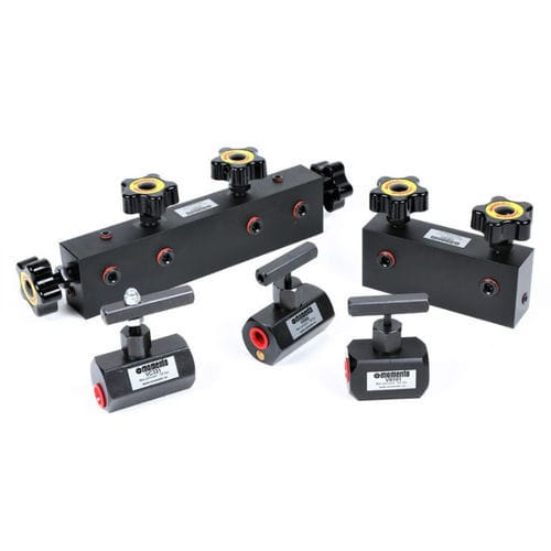Manifold 4 voies - VB series - Momento AB - hydraulique / d'arrêt