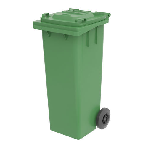 Conteneur à déchets en plastique - Container 140 - DOLAV - pour déchets urbains / avec couvercle / à 2 roues