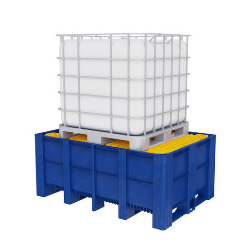 Palette de rétention pour conteneur IBC - 53099092 - DOLAV - en plastique
