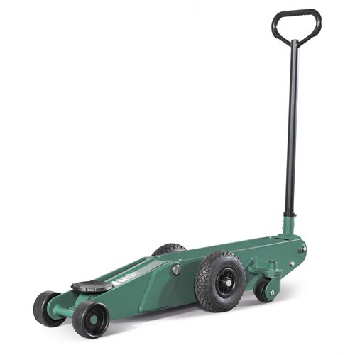 Cric rouleur - 10T-C - Compac GmbH Hydraulik-Vertrieb - hydraulique / pour poids lourds / à commande au pied
