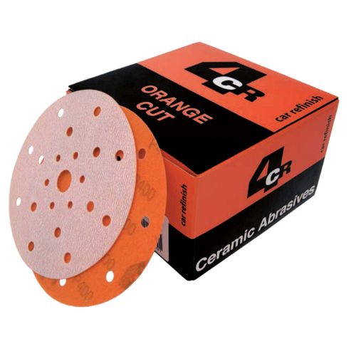 Disque abrasif en céramique - 3345 series - 4CR - KWK Holding GmbH & CO KG - en polyester / pour finition