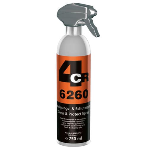Aérosol de nettoyage - 6260 - 4CR - KWK Holding GmbH & CO KG - de protection / pour verre / sans silicone
