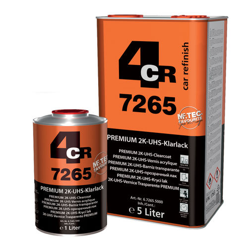 Vernis en acrylique - 7265 series - 4CR - KWK Holding GmbH & CO KG - à base d'eau / carrosserie / pour haute température