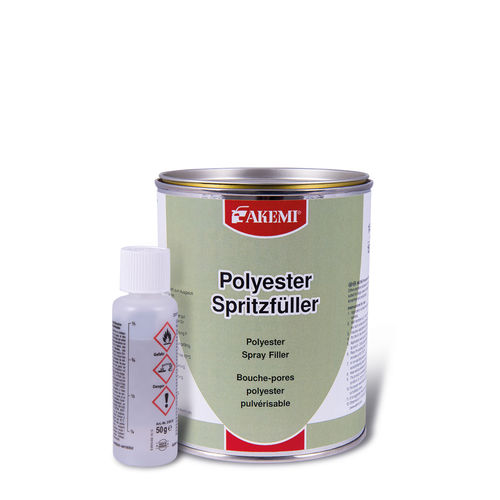 Mastic en polyester - 20701 - AKEMI chemisch technische Spezialfabrik GmbH - bi-composant / pour carrosserie / pour plastique