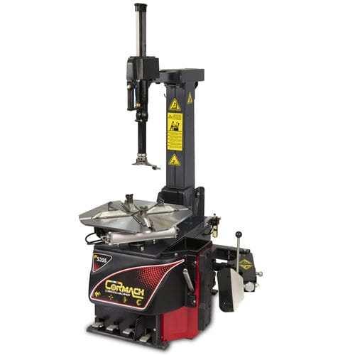 Démonte-pneu pour voiture - F 535 series - Cormach S.r.l. Correggio Machinery - automatique / vertical / pneumatique